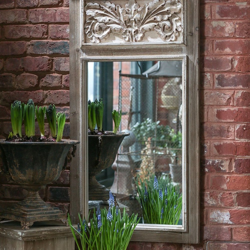 Hand Carved Ornate Frame Mirror